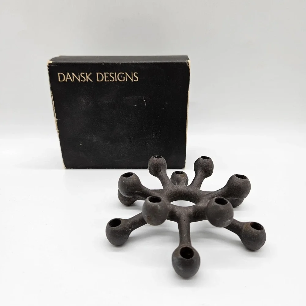 VTG Dansk Design Spider Candle Holder By Jens Quistgaard 1960s MCM Danish 4.25